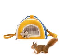 Carrier de Viajes con Chinchilla - Bolsa de Mascotas pequeña, Malla Transpirable | Carrier de Animales Compacto Adecuado para Conejos de pájaros pequeños de hámster de Tumba de Indias Que ofrecen una