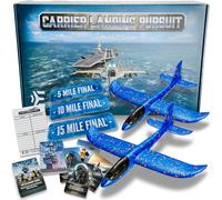 Carrier Landing Pursuit - Juego de aviación naval con planeadores de espuma, desafío de portaaviones, planeador de aviones, aviones de modelo, aviones suaves voladores, juegos de mesa novedosos