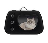 Carriers for Small Dogs, Travel Safety Outdoor Dogs Sling Bag, Oxford Cloth, PVC Clear Portable Solution for Shoulder Carrying, Pet Transport Supplies for Walking, Picnics, Camping, 40 x 26 x 26 cm