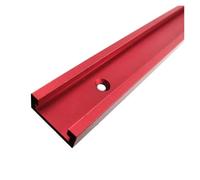 Carril Con Ranura En T 30 Tipo T-track T-slot Miter Track Jig Accesorio Ranura Conector Aleación de aluminio Carpintería Canaleta Riel Herramientas carpintería 100-500mm(Red,200mm)