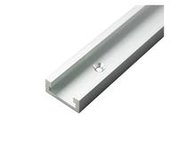 Carril Con Ranura En T 30 Tipo T-track T-slot Miter Track Jig Accesorio Ranura Conector Aleación de aluminio Carpintería Canaleta Riel Herramientas carpintería 100-500mm(Silver,400mm)