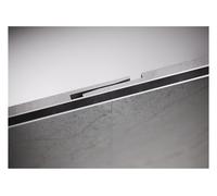 Carril de conexión HÜPPE, montaje de paneles a tope, para paneles murales EasyStyle, ES0211000