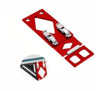 Carril de guía de sierra circular de 90 grados, tablero angular de aleación de aluminio de 300 mm con abrazaderas de liberación rápida, herramienta de carpintería precisa compatible con Makita