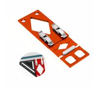 Carril de guía de sierra circular de 90 grados, tablero angular de aleación de aluminio de 300 mm con abrazaderas de liberación rápida, herramienta de carpintería precisa compatible con Makita