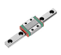 Carril de guía lineal 1pc LML9B Carril de guía lineal en miniatura Carril de guía de 9 mm de ancho + Bloque deslizante(95)