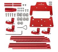 Carril de guía paralelo para carpintería - Sierra de aluminio para extensión, accesorios para construcción de muebles y conexión de placas, guía de corte de precisión