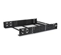 Carril de rack StarTech.com 2U Universales Profundidad Ajustable 19"