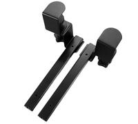 Carril de teclado genérico bajo mesa - Cold Rolled Steel 23,5 cm | No Drill Adjustable Rail Extender with Sliding Arm Tray | Space Saving Keyboard Holder for PC Laptop Office Home Dorm Study Room