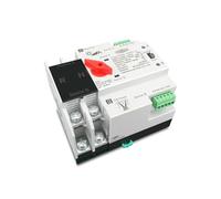 Carril Din monofásico for PV e inversor, interruptores Selectores de transferencia automática doble potencia ininterrumpida 2P 63A 100A 125A(125A)