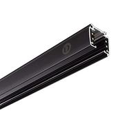 Carril eléctrico de 3 fases D Line, construcción, 220-240 V CA/50-60 Hz, 100 cm, color negro