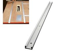 Carril en T 800mm, Ranura en T de Aluminio de 31.5 Pulgadas, Aleación de Aluminio Carril Barra de inglete Barra Deslizante Carpintería Ranura en T Carril en T Herramienta de inglete
