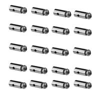 Carril Guía colgar cuadros sin agujeros 6×10 mm | Para hilo de nylon | Compatible con todas nuestras guías | Fijación por extremos (20 unidades)