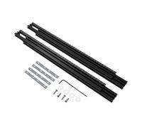 Carril guía de sierra - Soporte auxiliar para carpintería, pista de backrest doméstico, soporte para máquinas de fresado, marco de recorte de carpintería | Accesorios de la industria de talleres