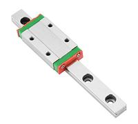 Carril guía lineal, 100 mm MGN9H Carril guía lineal en miniatura Carril guía 9 mm Ancho + Bloque deslizante