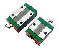 Carril guía lineal deslizante EGH15SA EGH15CA EGH20SA EGH20CA EGH25SA EGH25CA acero de aleación (EHW15SA, hecho a medida, 350 mm x2)