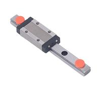 Carril guía lineal MGN9H de 100 mm con bloque de carro, guía de movimiento lineal de acero con rodamientos para máquinas herramienta CNC y equipos de moldeo por inyección,