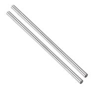 Carril lineal 2 piezas Eje óptico Varilla lisa cromada redonda endurecida 3 mm de diámetro 100-595 longitud Guía deslizante del eje movimiento(150mm)