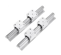 Carril Lineal, 2 Uds SBR16 Longitud Del Riel De Guía Lineal 300 1000 1500 Mm Con 4 SBR16UU Bloque Rodamiento CNC
