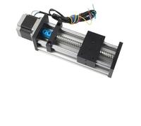 Carril lineal, carrera efectiva Guía CNC de 500 mm etapa Mesa deslizante movimiento SFU1605 Tornillo bola Personalizable en tamaño(Recorrido 400 mm)(Travel 200mm)