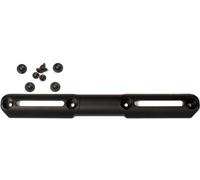 Carril Ortlieb QL1 corto ( 4 agujeros ) con tornillos de fijación sin ganchos