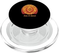 Carril rápido Crypto Racing Speed HODL Blockchain Track Bitcoin PopSockets PopGrip para MagSafe