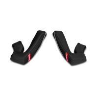 Carrilleras Casco MX Raven Morphous NegroXS Negro