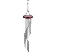 Carrillon de Viento Exterior con 12 Tubos de Aleación de Aluminio, Metal de Carillón, Melodía Carillones de Viento, Viento de Tubos Largos, Carillón de Viento para Hogar Jardín Patio Balcón Regalos