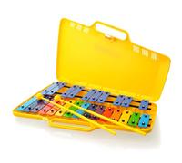 Carrillón Metalófono Cromático de 25 teclas Metálicas DEEP CAR25S Xilófono con Estuche- Rockmusic España