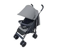 Carrinho De Passeio Para Bebê Park Até 15kgs Cinza - Voyage