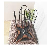 Carrito apilador de Perchas 4 en 1, Organizador de Perchas de pie, Soporte móvil con Ruedas para lavandería, Centro Comercial (Negro, 39 x 3 Pulgadas)