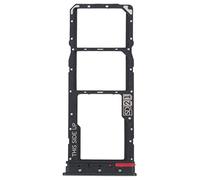 Carrito bandeja alojamiento tray compatible con Motorola Moto G32 XT2235 XT 2235 Porta tarjeta Nano Sim1 + SIM 2 + ranura memoria Micro SD Card (negro)