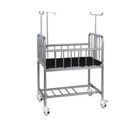 Carrito Cocina con Ruedas, Carrito Auxiliar con Ruedas, Carro metálico, for el hogar, el Hospital, la clínica(Black)