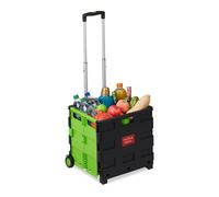 Carrito compra carro de compras 2 ruedas 35 kg carrito plegable ligero