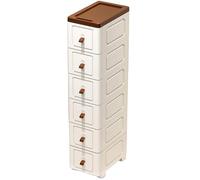 Carrito con Ruedas Los Mejores Elementos Esenciales De Organización Material Plástico PP Organizador de Baño de 20/25/30cm Utilitario con Ruedas para Cocina y Lavandería(30 * 31 * 100cm)