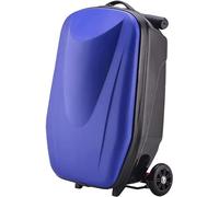 Carrito de aleación de aluminio resistente, resistente al desgaste y absorción de golpes, maletín de viaje expandible, un color, Talla única