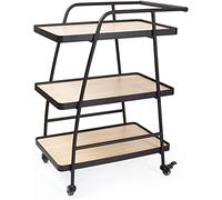 Carrito de Almacenamiento, Carrito de Servicio para el hogar, Hotel, Restaurante, Carrito para Bebidas, Carrito de cócteles, Carrito de Servicio, Almacenamiento y organización de Cocina, Mes