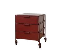 Carrito de almacenamiento con 3 cajones, carrito rodante sobre ruedas, organizador multiusos para sala de estar, dormitorio, escuela y belleza