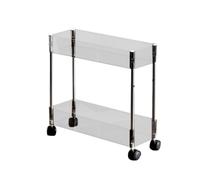 Carrito de almacenamiento en n - organizador de utilidad rodante reg, carrito de almacenamiento de aperitivos de varios pisos, almacenamiento y organización en casa, estudio, cocina, sala de estar