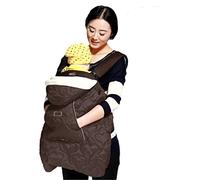 Carrito de bebé, bebé sudadera con capucha Universal Carrier - Funda para carrito de bebé para bebé, capa resistente al viento cálido blanket-perfect para Ergo