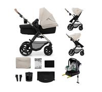 Kinderkraft Moov 2 4in1 Eva Wheels Moonlight Grey Carro de bebé urbano