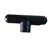 Carrito de camping con asa de empuje para carga y para equipaje de mano, material plástico, diseño ergonómico para un funcionamiento cómodo y manejo de carga