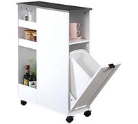 Carrito de cocina con cubo de basura, 60 x 25 x 86 cm, KESPER