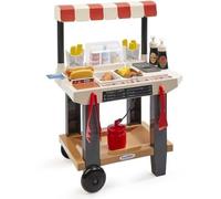 Carrito de cocina Ecoiffier 100% Chef Street Food 25 piezas desde 18 meses