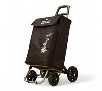 Carrito de Compra Plegable con Térmico, Carro de la Compra 50L,Carros para la Colada,Carro Compra (Super Bolsillo, 4 Ruedas)