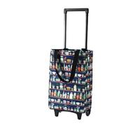 Carrito De Compras,Bolsa Plegable con Ruedas,Bolsa PortáTil para Ruedas De Compras,Carro De La Compra Ligero,FáCil Almacenamient,Gran Capacidad,para Viajes,Compras,Camping,Supermercado