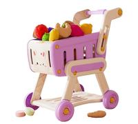 Carrito de Compras para niños - de comestibles para Hacer Sonar Jugar, Juguete Interactivo para Frutas y Verduras, Juego de Roles para niños pequeños | Niños niñas de 3 a 6 años, yo