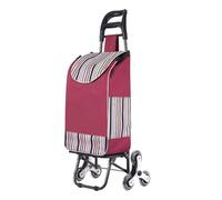Carrito de compras plegable de hasta 50 kg, impermeable, multifuncional, para comestibles y transporte, bolsa extraíble con ruedas y diseño ligero