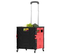 Carrito de compras plegable portátil para subir escaleras, portador ligero para compras, picnics y recados