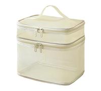 Carrito De Ducha De Maquillaje Y Artículos De Tocador De Malla - Bolsa De Transporte Para Cepillos De Dientes Y Maquillaje | Neceser De Gran Capacidad Para Mujer, Organizador De Almacenamiento De Maqu