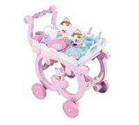 Carrito de juego Smoby Desserte XL Disney Princess Rosa con 17 accesorios